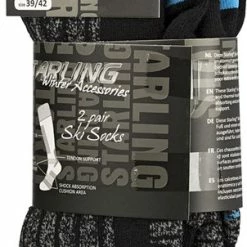 Goedkoop ???? Starling Skikousen - 2-Pack - Whistler - Zwart/Grijs/Rood - 43/46 ???? -XXL Nutrition-winkel 302x840 4