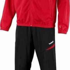 Beste deal ???? Hummel Elite Poly Suit Trainingspak - Rood - Maat L ❤️