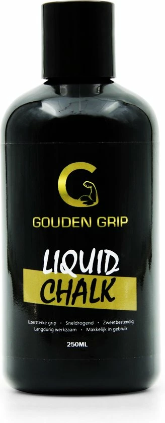 Promo ???? Gouden Grip Liquid Chalk 250ml + GRATIS Griptraining E-book - Vloeibaar Magnesium - Krijt - Kalk - Crossfit - Klimmen - Boulderen - ???? 3 Promo ???? Gouden Grip Liquid Chalk 250ml + GRATIS Griptraining E-book - Vloeibaar Magnesium - Krijt - Kalk - Crossfit - Klimmen - Boulderen - ????