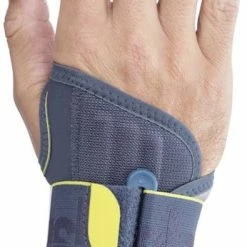 Promo ???? Push Sports Polsbrace - Donkergrijs - Rechts - Maat M ????