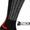 Top 10 ???? Starling Skikousen - 2-Pack - Whistler - Zwart/Grijs/Rood - 39/42 ???? -XXL Nutrition-winkel 372x840 2