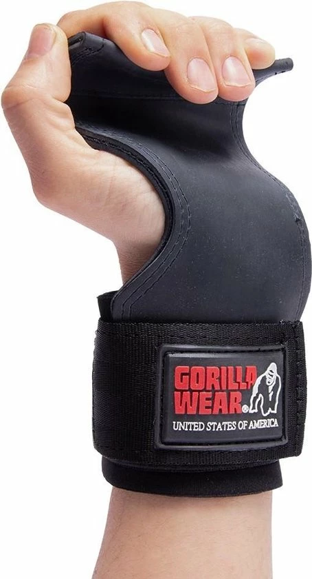 Kopen ???? Gorilla Wear Lifting Grips - Lifting Straps - One Size - Zwart ???? 5 Kopen ???? Gorilla Wear Lifting Grips - Lifting Straps - One Size - Zwart ???? - Afbeelding 3