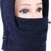 Promo ???? Faas Commerce Fleece Nekwarmer - Wintermuts - Motormasker - Balaclava - Bivak Muts Skiën - Blauw - Dames En Heren ????