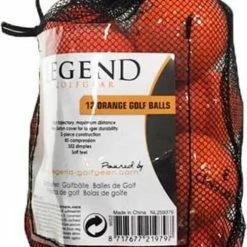 Flash-uitverkoop ✔️ Legend Distance Golfballen Oranje - Dozijn / 12 Stuks ????