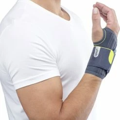 Promo ???? Push Sports Polsbrace - Donkergrijs - Rechts - Maat M ???? -XXL Nutrition-winkel 497x840 1