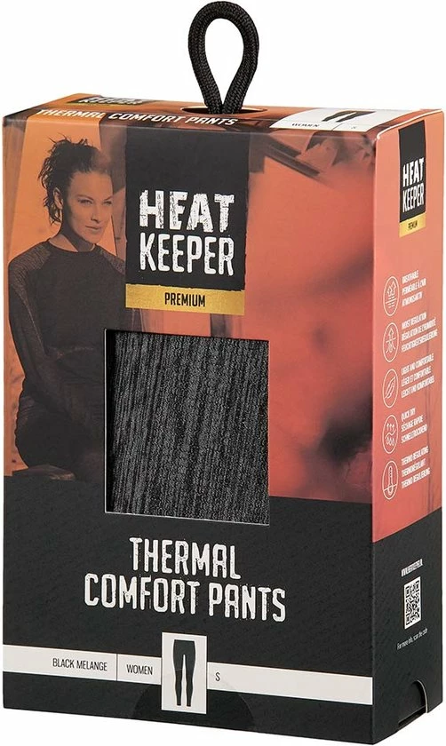 Beste Verkoop ⌛ HEAT KEEPER Heatkeeper Thermoset Dames Premium Techno - Thermoshirt Met Lange Mouwen En Legging - Zwart Melange - TOGwaarde 2.8 - Thermisch Isolerend ???? Shirt En Legging - Maat M ???? 9 Beste Verkoop ⌛ HEAT KEEPER Heatkeeper Thermoset Dames Premium Techno - Thermoshirt Met Lange Mouwen En Legging - Zwart Melange - TOGwaarde 2.8 - Thermisch Isolerend ???? Shirt En Legging - Maat M ???? - Afbeelding 7