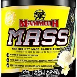 Korting ???? Interactive Nutrition Mammoth 2500 - Weight Gainer / Mass Gainer - Vanille - 2270 Gram ????