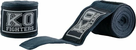 Kopen ???? KO Fighters - Bandage Boksen - Kickboks Bandage - Zwart - 4.5M ???? 6 Kopen ???? KO Fighters - Bandage Boksen - Kickboks Bandage - Zwart - 4.5M ???? - Afbeelding 4