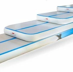 Beste deal ???? YouAreAir Turnmat — AirTrack Pro 4.0 | 3 Meter — 15cm Dik | Gymnastiek | Waterproof | Incl. 600W Sterke YouAre Miniblower — Gym Fitness Mat Met Elektrische Lucht-pomp ???? -XXL Nutrition-winkel 550x243