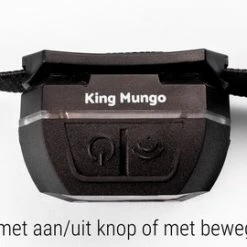 Kopen ???? Hoofdlamp LED Oplaadbaar Zwart - Bewegingssensor - 300 Lumen - King Mungo KMHL033 ???? -XXL Nutrition-winkel 550x270