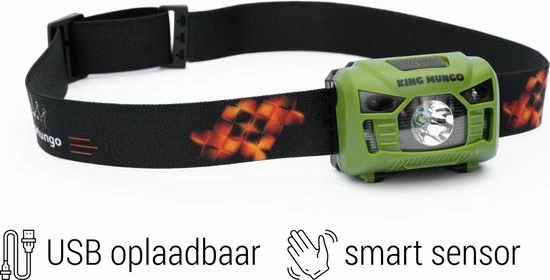 Beste Pirce ???? King Mungo KMHL011 LED Hoofdlamp - Oplaadbaar - Waterdicht ???? 8 Beste Pirce ???? King Mungo KMHL011 LED Hoofdlamp - Oplaadbaar - Waterdicht ???? - Afbeelding 6