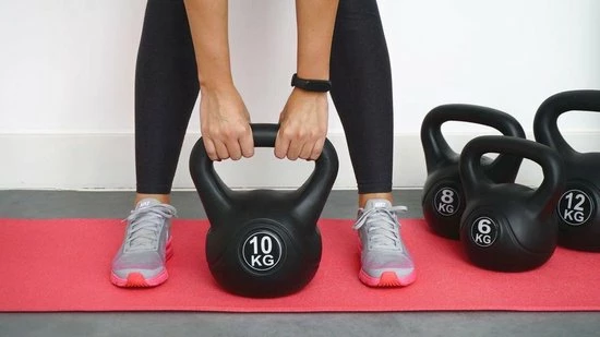 Beste deal ???? IVOL Kettlebell 16 Kg Voor Binnen En Buiten Kunststof Zwart ???? 6 Beste deal ???? IVOL Kettlebell 16 Kg Voor Binnen En Buiten Kunststof Zwart ???? - Afbeelding 4