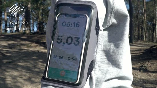 Flash-uitverkoop ✨ IMoshion Hardloop Telefoonhouder - Hardloopband - Universele Sportarmband - Ruimte Voor Pasje En Sleutel - Van 6,2 T/m 6,9 Inch - Zwart ❤️ 4 Flash-uitverkoop ✨ IMoshion Hardloop Telefoonhouder - Hardloopband - Universele Sportarmband - Ruimte Voor Pasje En Sleutel - Van 6,2 T/m 6,9 Inch - Zwart ❤️ - Afbeelding 2