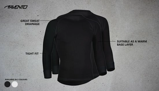 Beste deal ???? Avento Thermoshirt Lange Mouw - Heren - 2-Pack - Wit - Maat M ???? 9 Beste deal ???? Avento Thermoshirt Lange Mouw - Heren - 2-Pack - Wit - Maat M ???? - Afbeelding 7