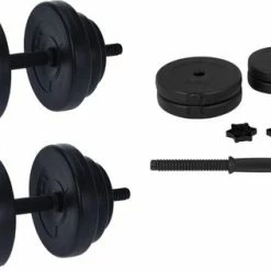 Beste Pirce ✨ XQ Max Dumbbell Set - Verstelbaar - 2 STUKS Van 10 KG - Halters - 12 Schijven ✨