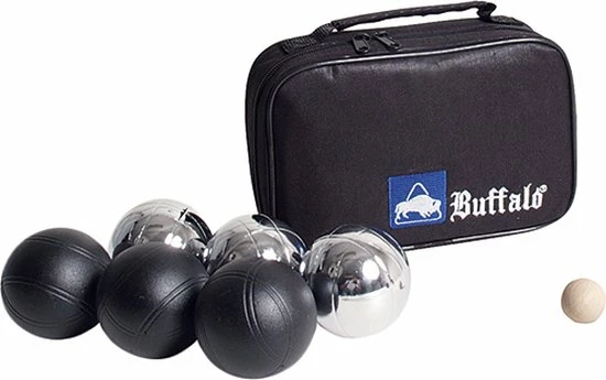 Uitgang ???? Buffalo Jeu De Boules Set Gepoedercoat Metaal (6st.) ???? 3 Uitgang ???? Buffalo Jeu De Boules Set Gepoedercoat Metaal (6st.) ????