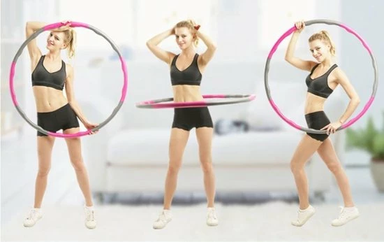 Beste Verkoop ✨ NordFalk Fitness Hoelahoep - 1 KG - Ø 95 Cm - Grijs - Sport Hoepel - Thuis - Sporten - Gym ???? 5 Beste Verkoop ✨ NordFalk Fitness Hoelahoep - 1 KG - Ø 95 Cm - Grijs - Sport Hoepel - Thuis - Sporten - Gym ???? - Afbeelding 3