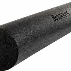 Nieuw ???? ScSPORTS® Foam Roller - Pilates Rol - Zwart - 90 X 15 Cm - Yoga Roller ⭐