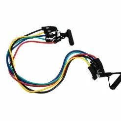 Beste Pirce ???? AJ-Sports Weerstandsbanden Set Met Handvaten - Weerstandsbanden Fitness 11- Delig - Fitness Elastiek Set - Weerstandsbanden - Fitness Set Thuis - Fitness - Workout ???? -XXL Nutrition-winkel 550x366 133