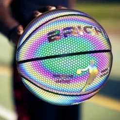 Nieuw ???? The BRIGHT Lichtgevende Basketbal | Reflecterend | ???? Basketball | Holografisch | Glow In The Dark | Kinderen En Volwassenen | Unisex | Wit/Zwart/Roze/Blauw/Geel | Outdoor/Indoor | Maat 7 ???? -XXL Nutrition-winkel 550x366 16