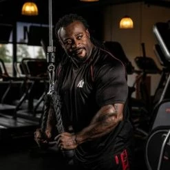 Beste deal ???? Gorilla Wear Performance T-shirt - Zwart/Rood - L ???? -XXL Nutrition-winkel 550x366 66