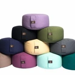 Promo ???? Lotus - Superyoga Meditatiekussen Eco Donkergroen Rond - Lotus | Yoga Kussen ⌛ -XXL Nutrition-winkel 550x366 74