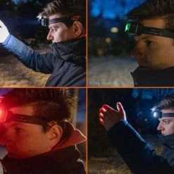 Kopen ???? Hoofdlamp LED Oplaadbaar Zwart - Bewegingssensor - 300 Lumen - King Mungo KMHL033 ???? -XXL Nutrition-winkel 550x366 8