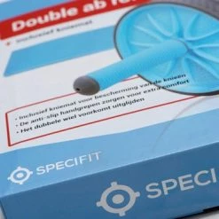 Beste Verkoop ???? Specifit Double Ab Roller - Ab Wheel - Dubbel Trainingswiel - Buikspierwiel - Buikspiertrainer Inclusief Kniemat ???? -XXL Nutrition-winkel 550x367 15