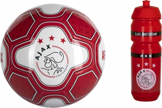 Top 10 ???? AFC Ajax Ajax Voetbal Maat 5 & Bidon Rood Voordeelset ???? 3 Top 10 ???? AFC Ajax Ajax Voetbal Maat 5 & Bidon Rood Voordeelset ????