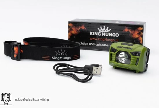 Beste Pirce ???? King Mungo KMHL011 LED Hoofdlamp - Oplaadbaar - Waterdicht ???? 13 Beste Pirce ???? King Mungo KMHL011 LED Hoofdlamp - Oplaadbaar - Waterdicht ???? - Afbeelding 11