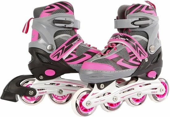 Gloednieuw ???? Adjustable Inline Skates Inline Skates Roze 38-41 - Skates Meisjes Verstelbaar ???? 3 Gloednieuw ???? Adjustable Inline Skates Inline Skates Roze 38-41 - Skates Meisjes Verstelbaar ????
