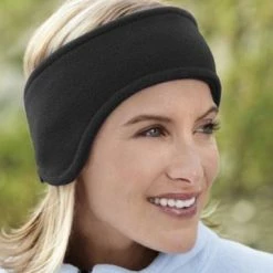 Uitgang ???? Sitna Fleece Hoofdband Unisex - Zwarte Oorwarmers - Winter Hoofdband - Hoofdwarmer ⭐ -XXL Nutrition-winkel 550x382 1