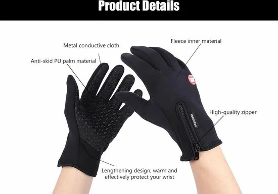 Beste Verkoop ???? Merkloos Handschoenen - Touchscreen - Grip - Waterafstotend - Thermisch - Wintersport - Ski/Snowboardhandschoenen - Fietshandschoenen - Dames - Maat M - Stretch - Roze ???? 10 Beste Verkoop ???? Merkloos Handschoenen - Touchscreen - Grip - Waterafstotend - Thermisch - Wintersport - Ski/Snowboardhandschoenen - Fietshandschoenen - Dames - Maat M - Stretch - Roze ???? - Afbeelding 8