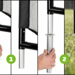 Kopen ???? EXIT Maestro Stalen Voetbaldoel 180x120cm - Zwart ✨ -XXL Nutrition-winkel 550x387