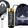 Beste Pirce ???? Head Evo Sanyo 2022 Padel Racket Met Head Pro Ballen En PadelPatron Rugzakje ???? -XXL Nutrition-winkel 550x392 1