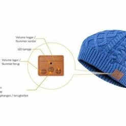 Uitgang ???? Bluetooth-muts.nl Bluetooth Muts Beanie - Zwart - Ingebouwde Koptelefoon ❤️ -XXL Nutrition-winkel 550x392 4