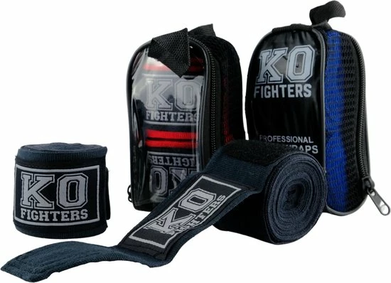 Kopen ???? KO Fighters - Bandage Boksen - Kickboks Bandage - Zwart - 4.5M ???? 8 Kopen ???? KO Fighters - Bandage Boksen - Kickboks Bandage - Zwart - 4.5M ???? - Afbeelding 6