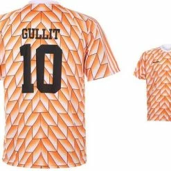 Goedkoop ???? Kingdo EK 88 Voetbalshirt Gullit 1988 - Oranje - Voetbalshirts - Heren En Dames - L ???? -XXL Nutrition-winkel 550x399 5