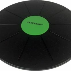 Nieuw ???? Tunturi Verstelbaar Balans Bord - Balance Board - Zwart/Groen - Incl. Gratis Fitness App ????