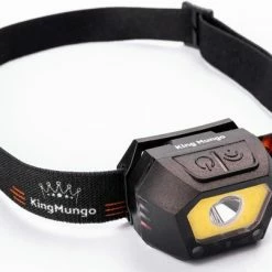 Kopen ???? Hoofdlamp LED Oplaadbaar Zwart - Bewegingssensor - 300 Lumen - King Mungo KMHL033 ???? -XXL Nutrition-winkel 550x403