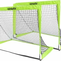 Beste deal ???? VirtuFit Pop-Up Voetbaldoelen Set - Voetbalgoals - 120 X 90 Cm ???? -XXL Nutrition-winkel 550x404 1