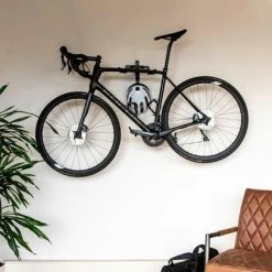 Uitgang ???? BBB Cycling WallMount Deluxe Fietsdrager - Muurbeugel Fiets - Fietsbeugel - Ruimtebesparend - Voor Verschillende Soorten Fietsen - BTL-150 ⌛ -XXL Nutrition-winkel 550x407 1