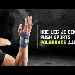 Promo ???? Push Sports Polsbrace - Donkergrijs - Rechts - Maat M ???? -XXL Nutrition-winkel 550x412 24