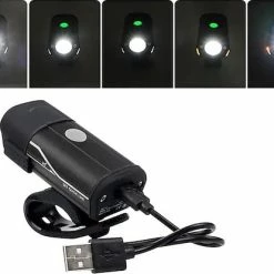 Groothandel ❤️ Lovnix - Oplaadbare Fietslamp LED Verlichting Set - USB Oplaadbaar - Fietslicht Met LED Lamp - Voor- En- Achter Licht - Regenbestendig - Geschikt Voor Mountainbike Fietsen Wandelen Speleologie ???? -XXL Nutrition-winkel 550x414 1