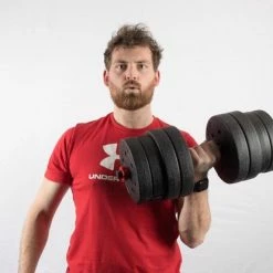 Hete verkoop ???? Buinstra Sports Dumbbellset 25 Kg Met Halterstang - Dumbbells Verstelbaar - Halterset - Fitness Gewichten Set - Rood/zwart ???? -XXL Nutrition-winkel 550x415 2