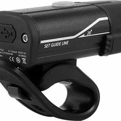 Groothandel ❤️ Lovnix - Oplaadbare Fietslamp LED Verlichting Set - USB Oplaadbaar - Fietslicht Met LED Lamp - Voor- En- Achter Licht - Regenbestendig - Geschikt Voor Mountainbike Fietsen Wandelen Speleologie ???? -XXL Nutrition-winkel 550x418