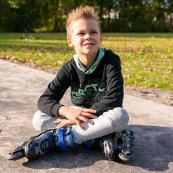 Beste deal ???? AMIGO Fuse Inlineskates - Skeelers Voor Jongens En Meisjes - Zwart/Oranje - Maat 30-33 ???? -XXL Nutrition-winkel 550x420 2