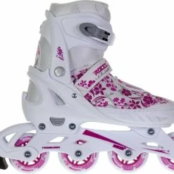 Goedkoopste ✨ Roces Compy 8.0 Girl Wit/Roze 30-33 ???? -XXL Nutrition-winkel 550x430 3