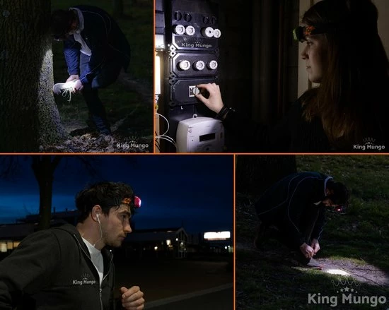 Beste Pirce ???? King Mungo KMHL011 LED Hoofdlamp - Oplaadbaar - Waterdicht ???? 12 Beste Pirce ???? King Mungo KMHL011 LED Hoofdlamp - Oplaadbaar - Waterdicht ???? - Afbeelding 10