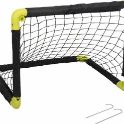 Promo ???? Dunlop Voetbaldoel - 1 Voetbalgoal - Minigoal - Oefendoel - Opvouwbaar - 55 X 44 X 44 CM ????